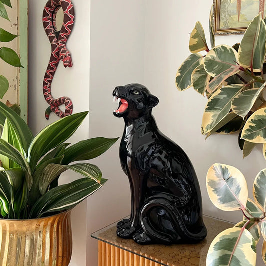 Jungle Cat Club - LUNA The Panther Statue