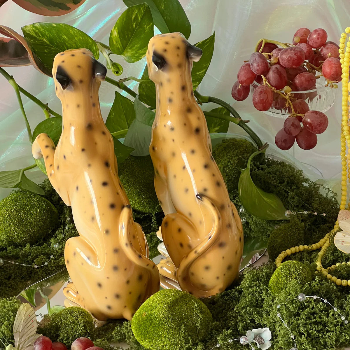 Jungle Cat Club - Terra + Gaia Leopard Twins