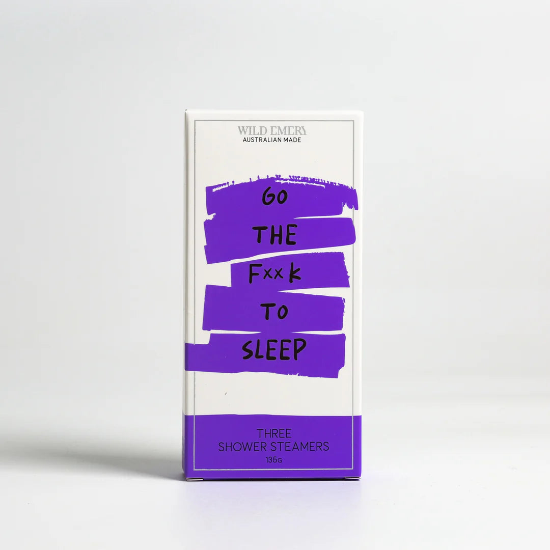 WILD EMERY - Go The F**k To Sleep - Shower Steamer 3 Pack