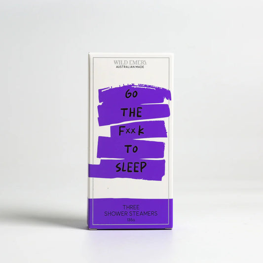 WILD EMERY - Go The F**k To Sleep - Shower Steamer 3 Pack