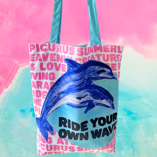 Patchs Studio - RIDE YOUR OWN WAVE - TOTE BAG