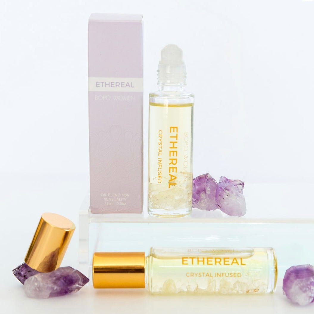 BOPO Women, Ethereal Crystal Perfume Roller - The Sensory