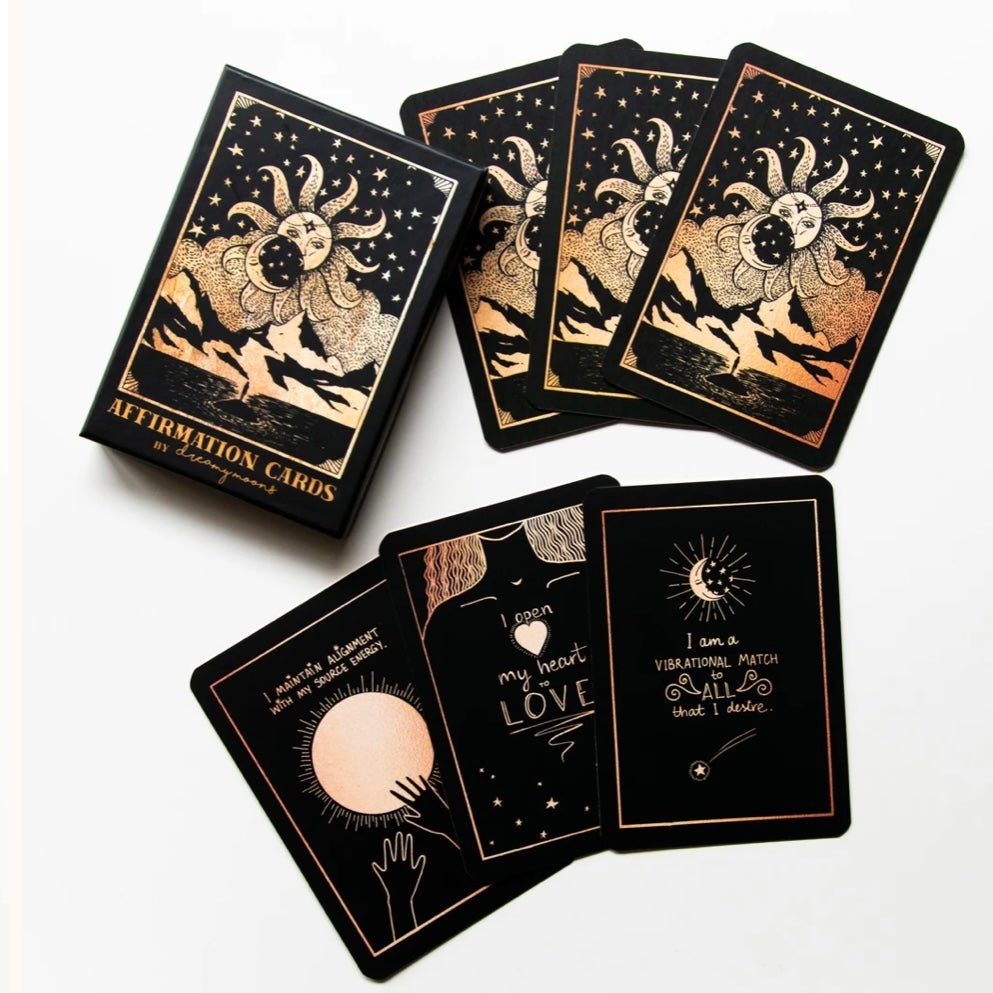 Dreamy Moons Affirmation Cards - The Sensory