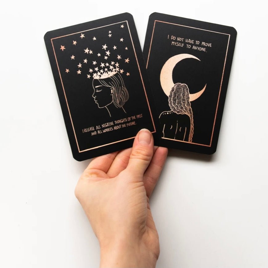 Dreamy Moons Affirmation Cards - The Sensory